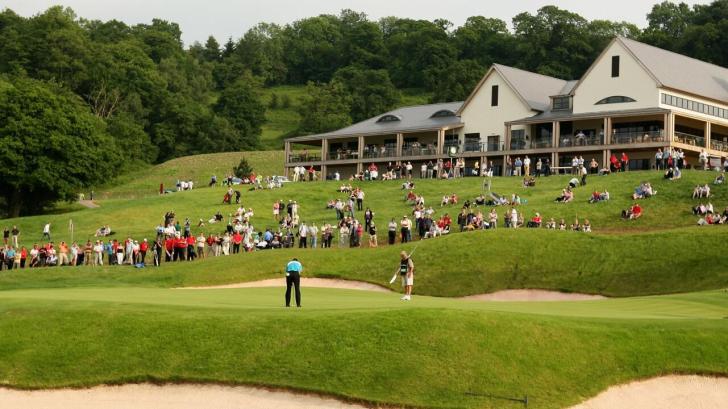 The 18th at Celtic Manor